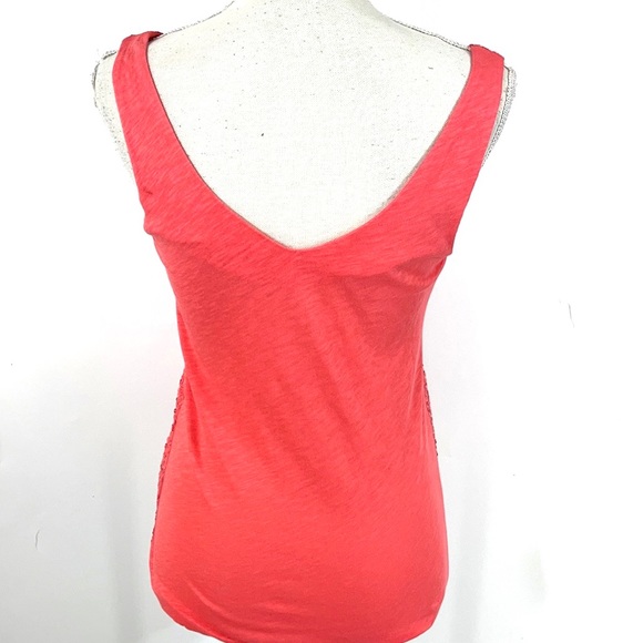 J.Crew Sleeveless coral sequin tank top - Picture 7 of 14